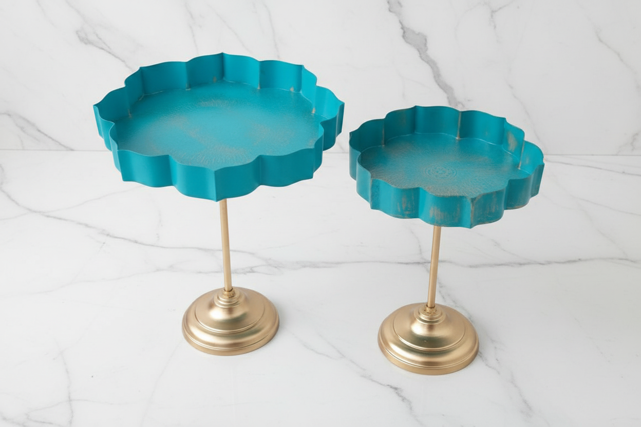 Traditional Urli Stands – Festive Décor Set of 2