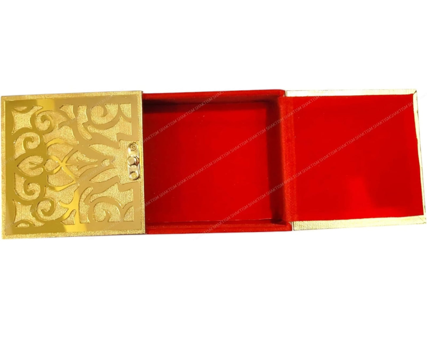 Cash Box With Clip/Money Box Envelop (pack Of 1 pc) Red Velvet Design