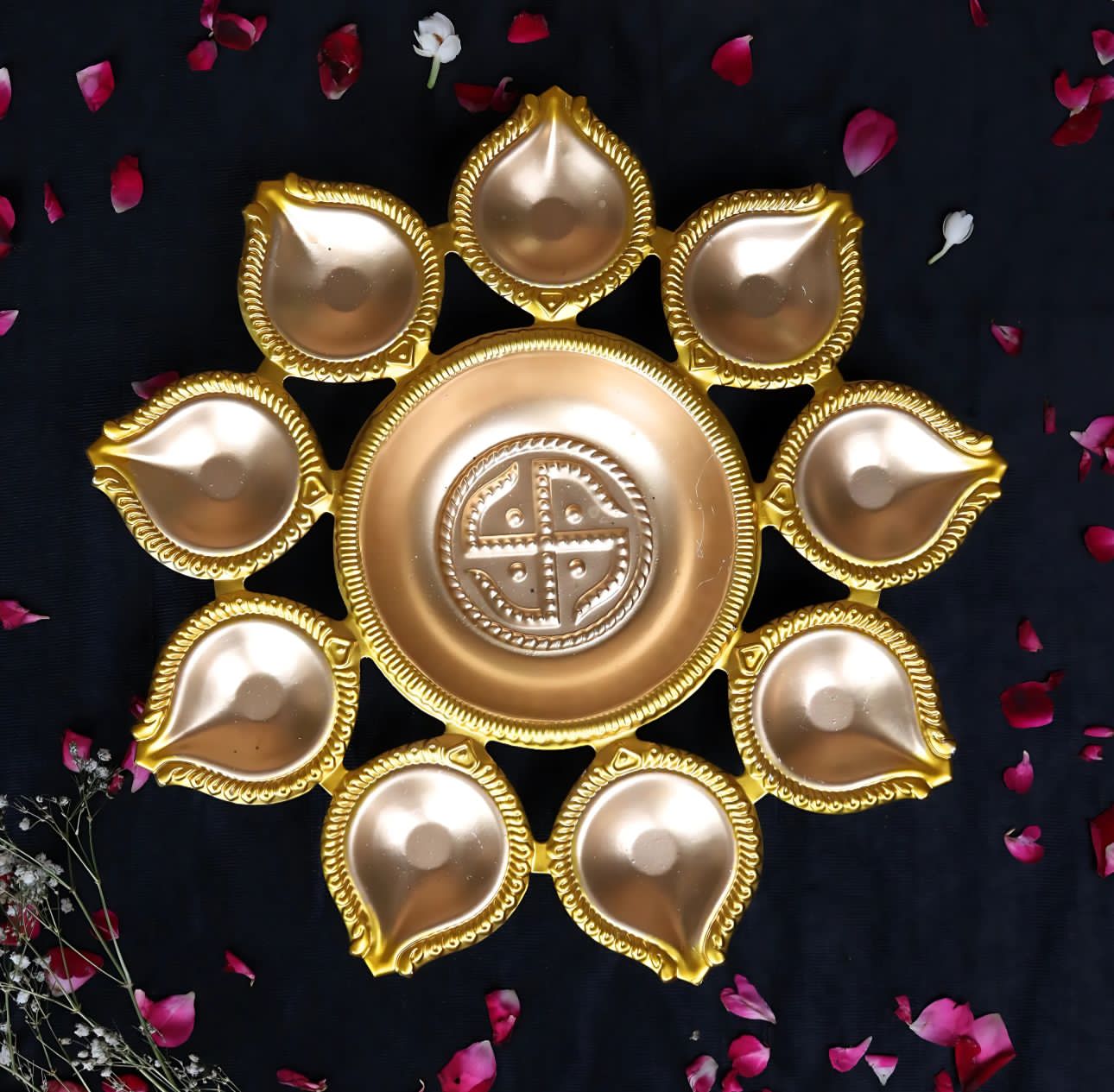 Swastic Bowl Diyas