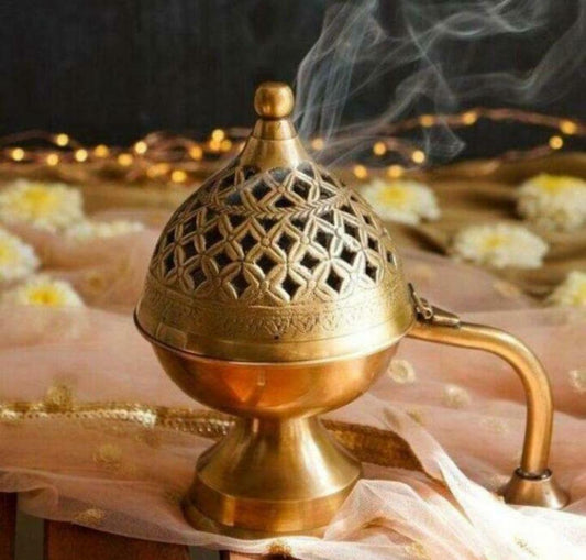 Brass Dhoop Dani/ Incense Burner