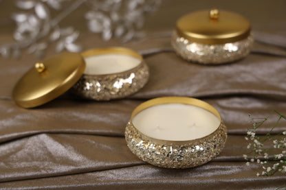 Mosaic Urli Candle