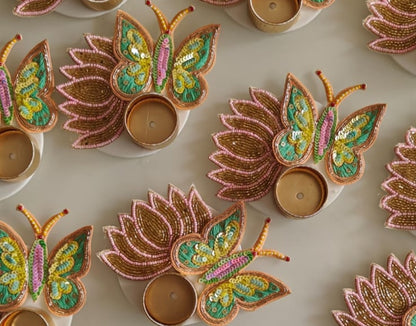 Premium Butterfly Tealight Holders