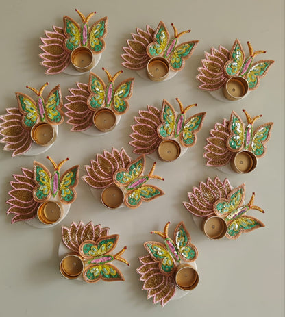 Premium Butterfly Tealight Holders