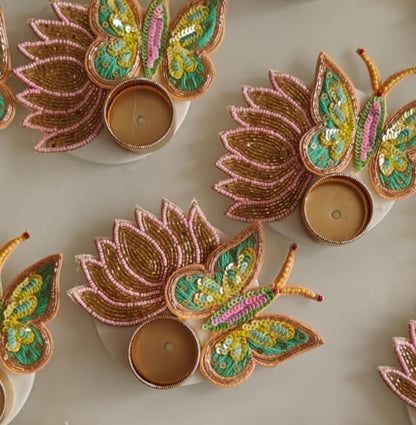 Premium Butterfly Tealight Holders