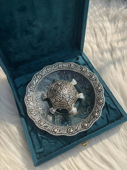 Exclusive German Silver Tortoise Plate