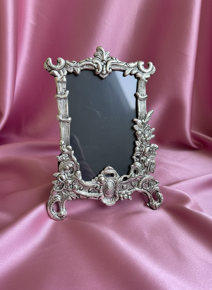 Exclusive Antique Vintage German Silver Photo Frame