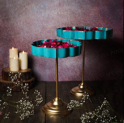 Traditional Urli Stands – Festive Décor Set of 2