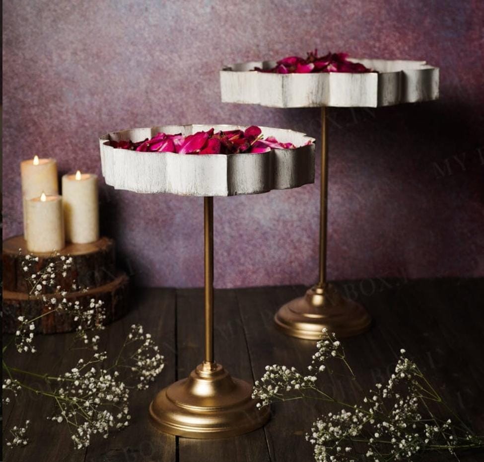 Traditional Urli Stands – Festive Décor Set of 2