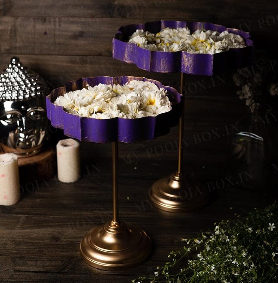 Traditional Urli Stands – Festive Décor Set of 2