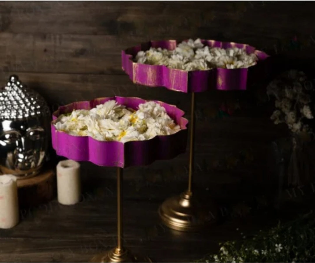 Traditional Urli Stands – Festive Décor Set of 2