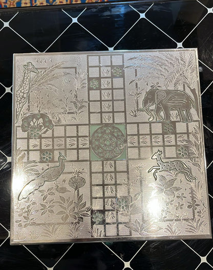Exclusive German Silver Ludo Set