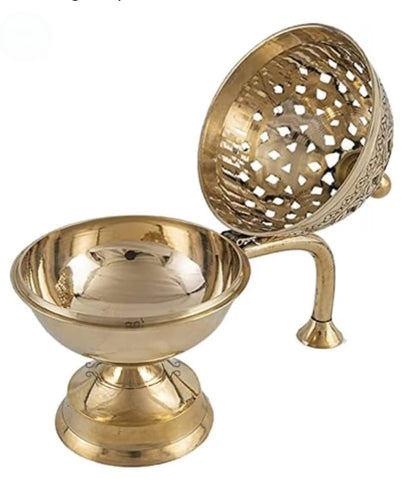 Brass Dhoop Dani/ Incense Burner