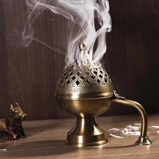 Brass Dhoop Dani/ Incense Burner