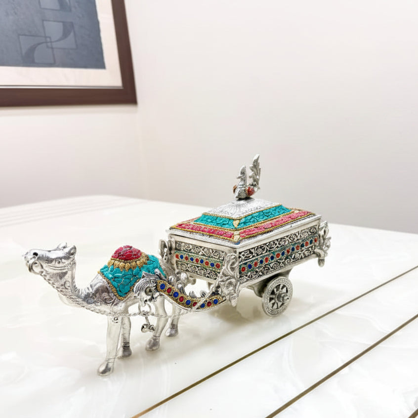 Royal Camel Chariot Dry Fruit Box Cart