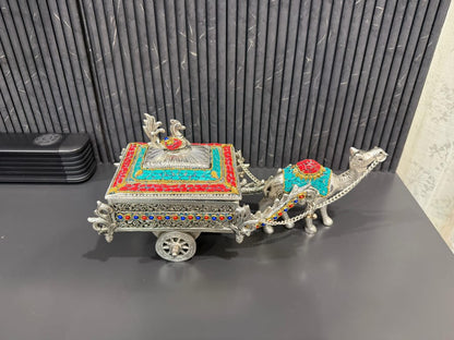 Royal Camel Chariot Dry Fruit Box Cart