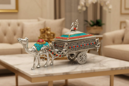 Royal Camel Chariot Dry Fruit Box Cart