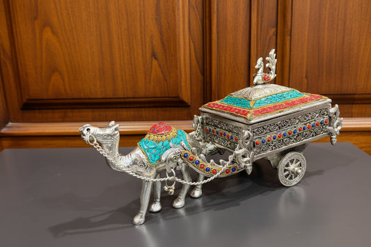 Royal Camel Chariot Dry Fruit Box Cart