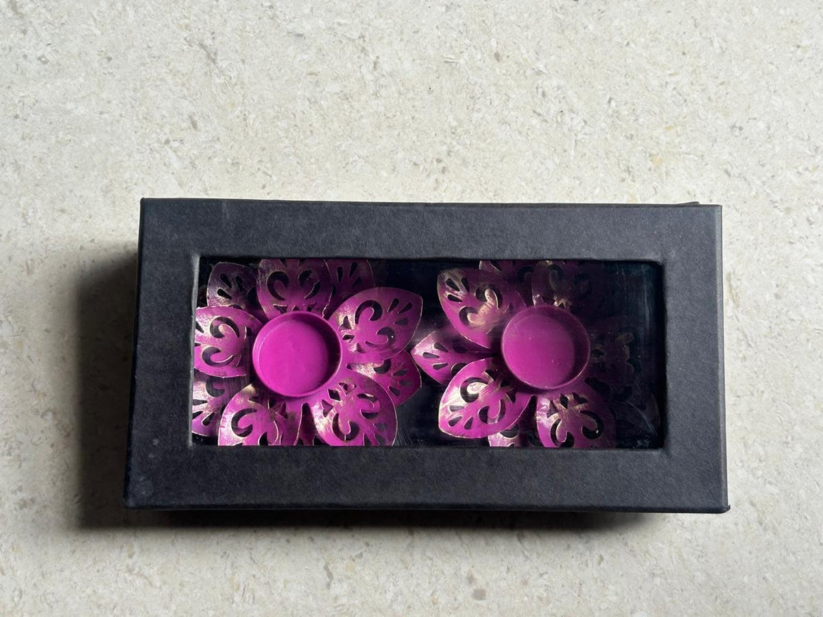 Lotus Colorful Diya Gift Box