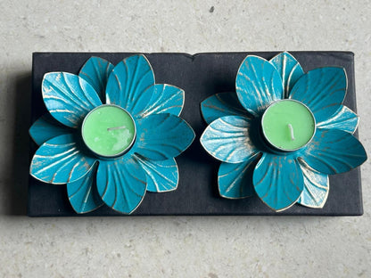 Lotus Colorful Diya Gift Box