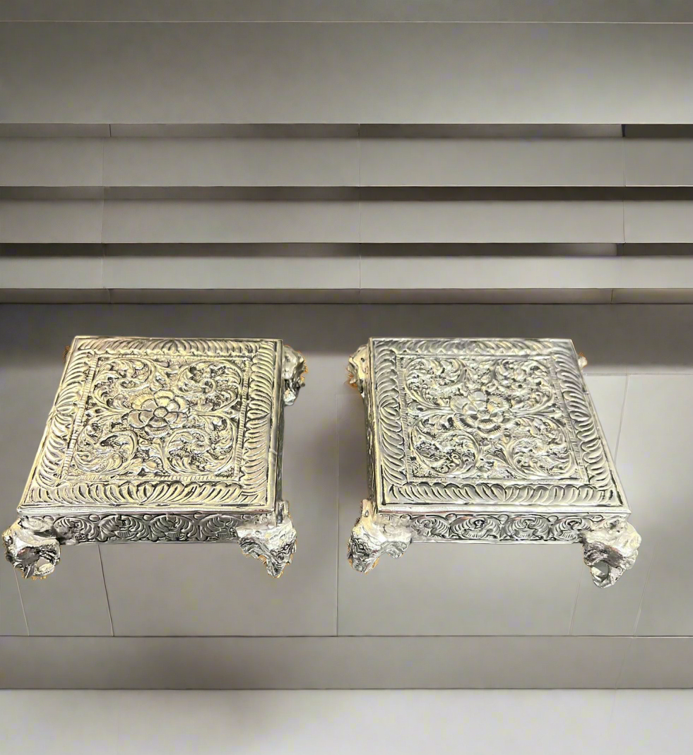 Exclusive German Silver Chowki