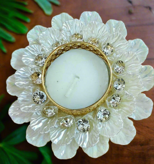 Elegant Acrylic shell Tealight holder